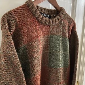 Scott Officer Wool/Silk crewneck sweater